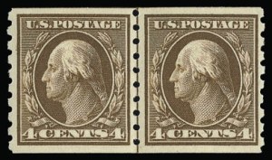 Sale 930, Lot 2453, 1910-13 Washington-Franklin Issue (Scott 374-396)