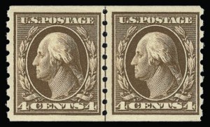 Sale 930, Lot 2454, 1910-13 Washington-Franklin Issue (Scott 374-396)