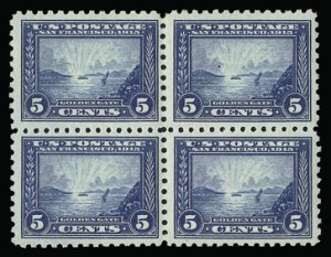 Sale 930, Lot 2476, 1913-15 Panama-Pacific Issue (Scott 397-404)