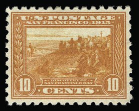 Sale 930, Lot 2485, 1913-15 Panama-Pacific Issue (Scott 397-404)