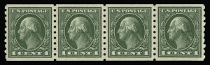 Sale 930, Lot 2493, 1912-14 Washington-Franklin Issue (Scott 405-423)