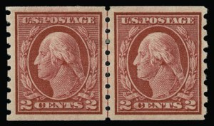 Sale 930, Lot 2497, 1912-14 Washington-Franklin Issue (Scott 405-423)