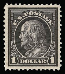 Sale 930, Lot 2504, 1912-14 Washington-Franklin Issue (Scott 405-423)