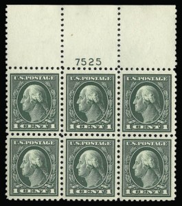 Sale 930, Lot 2508, 1913-15 Washington-Franklin Issues (Scott 424-461)