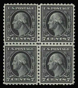 Sale 930, Lot 2512, 1913-15 Washington-Franklin Issues (Scott 424-461)