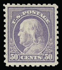 Sale 930, Lot 2522, 1913-15 Washington-Franklin Issues (Scott 424-461)