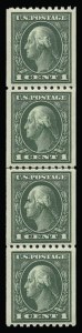 Sale 930, Lot 2526, 1913-15 Washington-Franklin Issues (Scott 424-461)