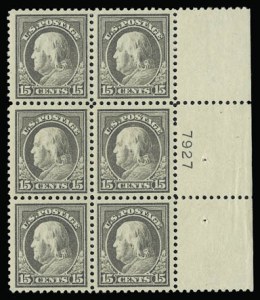 Sale 930, Lot 2616, 1917-19 Issues (Scott 481-524)
