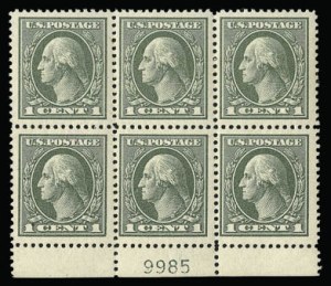 Sale 930, Lot 2640, 1918-20 Offset Printing Issues (Scott 525-536)