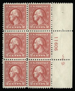 Sale 930, Lot 2644, 1918-20 Offset Printing Issues (Scott 525-536)