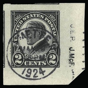 Sale Number 930, Lot Number 2686, 1922-29 Issues (Scott 551-621) Sale Number 930, Lot Number 2686, 1922-29 Issues (Scott 551-621)