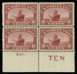 Sale 930, Lot 2868, Parcel Post