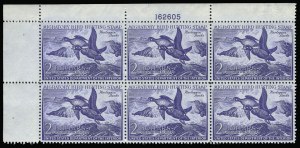 Sale 930, Lot 2995, Hunting Permits, $2.00 1952 Hunting Permit (RW19) Sale 930, Lot 2995, Hunting Permits