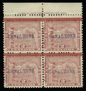 Sale 930, Lot 3038, Canal Zone