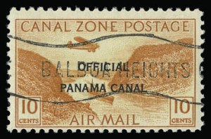 Sale 930, Lot 3067, Canal Zone