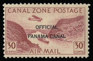 Sale 930, Lot 3069, Canal Zone