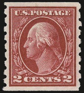 Sale 932, Lot 104, 1912 Coil Issue (Scott 410 to 413)