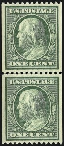 Sale Number 932, Lot Number 13, 1908-10 Coil Issue (Scott 348 to 356)