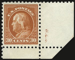 Sale 932, Lot 132, 1913-15 Issue (Scott 425 to 440)