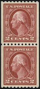 Sale 932, Lot 139, 1914 Coil Issue (Scott 441 to 447)