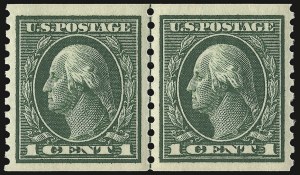 Sale 932, Lot 141, 1914 Coil Issue (Scott 441 to 447)