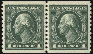 Sale 932, Lot 142, 1914 Coil Issue (Scott 441 to 447)