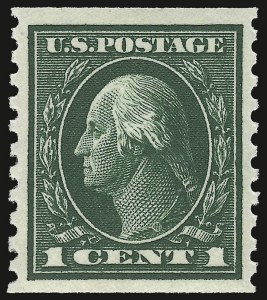 Sale 932, Lot 143, 1914 Coil Issue (Scott 441 to 447)
