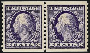 Sale Number 932, Lot Number 147, 1914 Coil Issue (Scott 441 to 447)