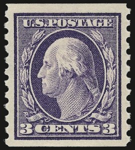 Sale 932, Lot 149, 1914 Coil Issue (Scott 441 to 447)