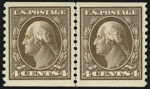 Sale 932, Lot 150, 1914 Coil Issue (Scott 441 to 447)