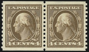 Sale 932, Lot 151, 1914 Coil Issue (Scott 441 to 447)