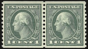 Sale 932, Lot 166, 1915 Rotary Press Coil Issue (Scott 448 to 459)
