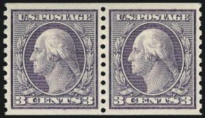 Sale 932, Lot 178, 1915 Rotary Press Coil Issue (Scott 448 to 459)