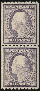 Sale 932, Lot 221, 1916-19 Rotary Press Coil Issue (Scott 486 to 497)
