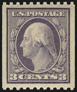 Sale 932, Lot 222, 1916-19 Rotary Press Coil Issue (Scott 486 to 497)
