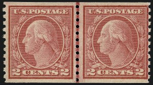 Sale 932, Lot 223, 1916-19 Rotary Press Coil Issue (Scott 486 to 497)