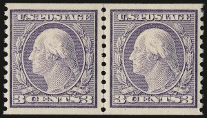 Sale 932, Lot 227, 1916-19 Rotary Press Coil Issue (Scott 486 to 497)