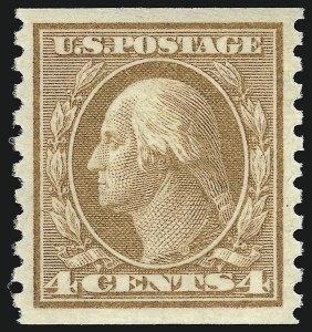 Sale 932, Lot 233, 1916-19 Rotary Press Coil Issue (Scott 486 to 497)