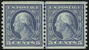 Sale Number 932, Lot Number 234, 1916-19 Rotary Press Coil Issue (Scott 486 to 497)