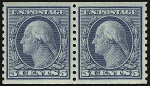 Sale 932, Lot 235, 1916-19 Rotary Press Coil Issue (Scott 486 to 497)