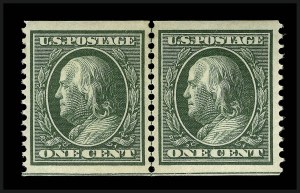Sale 932, Lot 25, 1908-10 Coil Issue (Scott 348 to 356)