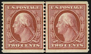 Sale 932, Lot 27, 1908-10 Coil Issue (Scott 348 to 356)