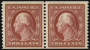Sale 932, Lot 28, 1908-10 Coil Issue (Scott 348 to 356)