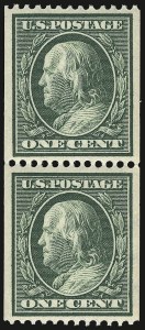 Sale Number 932, Lot Number 58, 1910-11 Coil Issue (Scott 385 to 389)