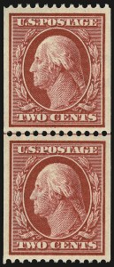 Sale 932, Lot 60, 1910-11 Coil Issue (Scott 385 to 389)