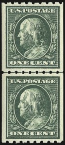 Sale Number 932, Lot Number 70, 1910-13 Coil Issue (Scott 390 to 396)