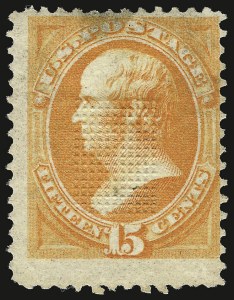 Sale 937, Lot 133, 1870 Grilled Issue Essays