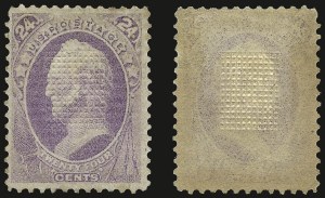 Sale 937, Lot 134, 1870 Grilled Issue Essays