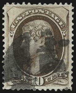 Sale 937, Lot 143, 1870-71 National Bank Note Co. Grilled Issue