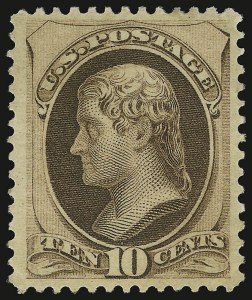 Sale 937, Lot 163, 1879 American Bank Note Co. Issue